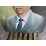 Средна картина масло на платно Испания - 3772